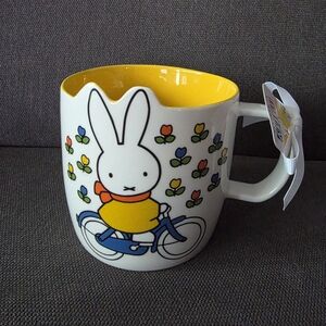 NEW Large Miffy On A Bike Mug